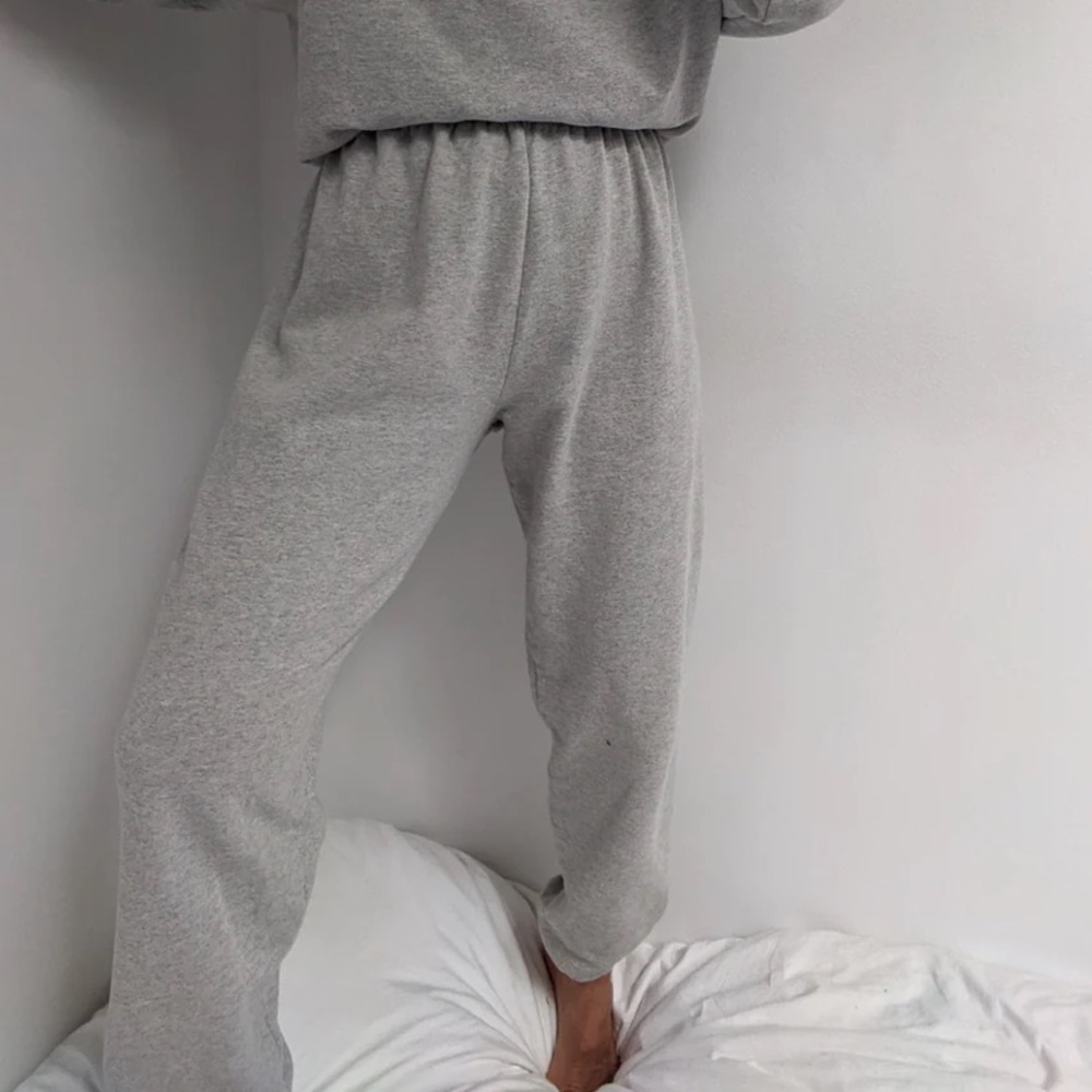 Na Nin Cleo Cotton Sweatpants in Heather Grey